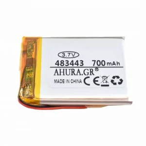 باتری لیتیوم پلیمر 3.7v ظرفیت 700mAh