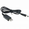 کابل USB افزاینده ولتاژ 5 به 12 ولت - USB Converter 5V to 12V