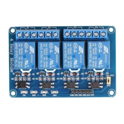 ماژول رله 4 کانال 5 ولت - Relay Module 5V