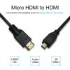 کابل Mini HDMI به HDMI مخصوص بردهای رزبری پای