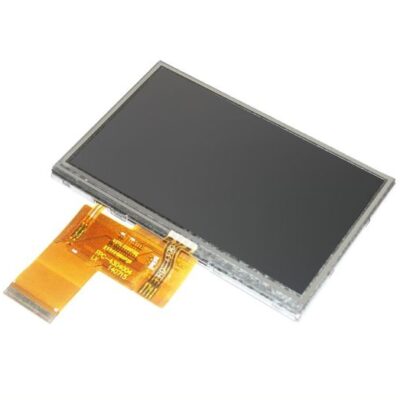 نمایشگر 4.3 اینچ اورجینال به همراه تاچ اسکرین - TFT LCD 4.3 INCH