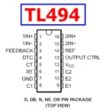 آی سی TL494C پکیج SMD