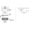 کریستال 16MHz SMD پکیج HC-49USM