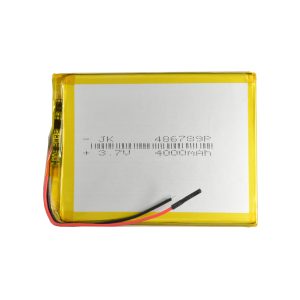 باتری لیتیوم پلیمر 3.7v ظرفیت 4000mA ابعاد 486789