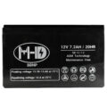 باتری خشک 12 ولت 7.2 آمپر ساعت برند I.H (2)