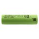 باتری لیتیوم یون 3.7v سایز 18650 ظرفیت 1800mAhکیپ 3C