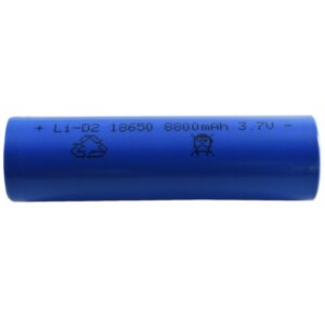 باتری لیتیوم یون 3.7v سایز 18650 ظرفیت 8800mAhدی دو