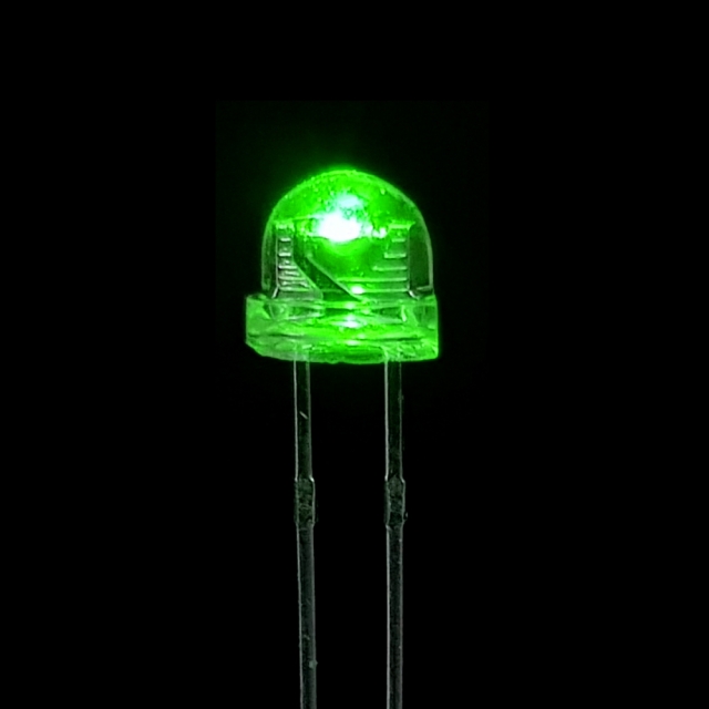 LED کلاهی 5mm سبز