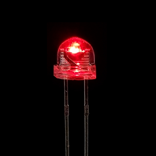 LED کلاهی 5mm قرمز