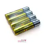 باتری نیمه قلمی شیرینگ 4 عددی برند POWER FLASH
