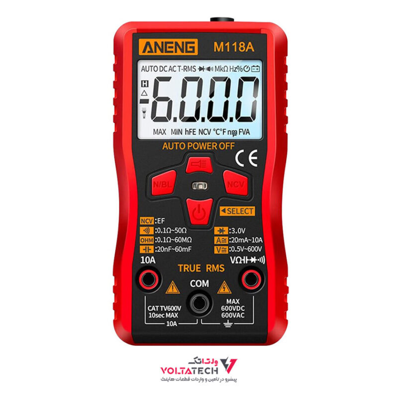 مولتی متر دیجیتال M118A برند ANENG