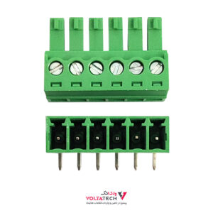 ترمینال فونیکس 6 پین رایت 3.81mm