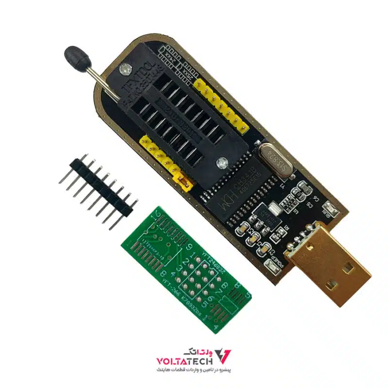 پروگرامر تراشه های Flash و EEPROM مدل CH341A