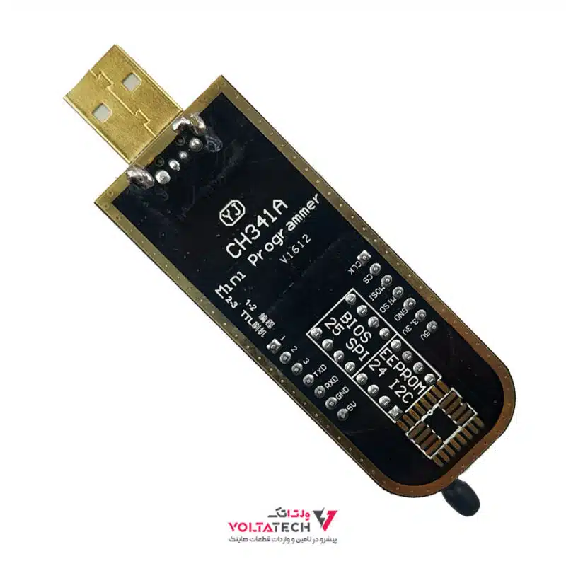 پروگرامر تراشه های Flash و EEPROM مدل CH341A