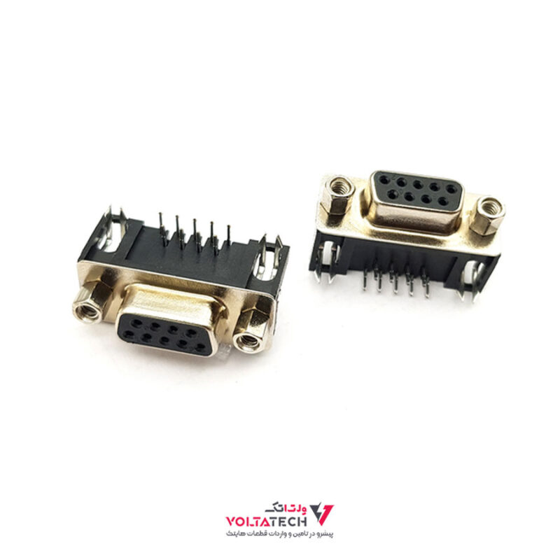 دی کانکتور مادگی D CONN 9PIN R/A