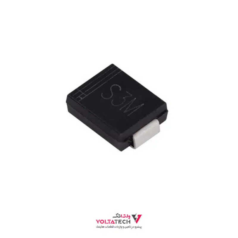 دیود 1N5408 SMD کد S3M پکیج SMC