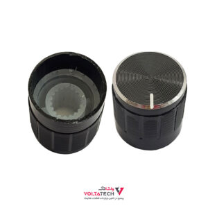 سرولوم طرح استیل مشکی 17×10