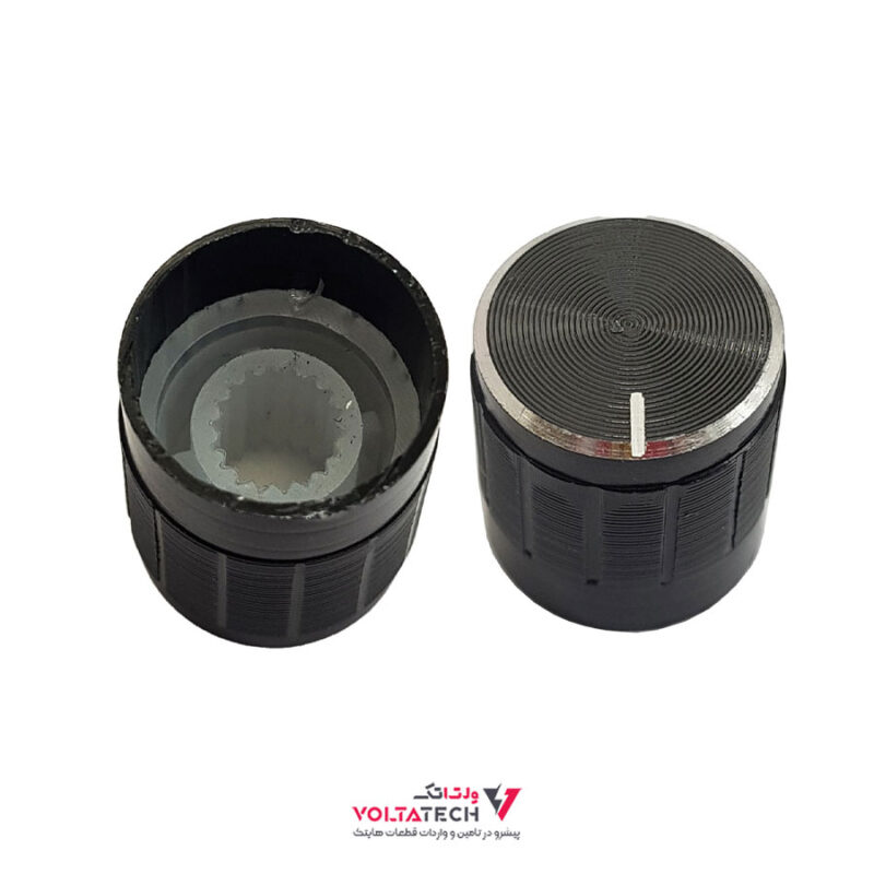 سرولوم طرح استیل مشکی 17×10