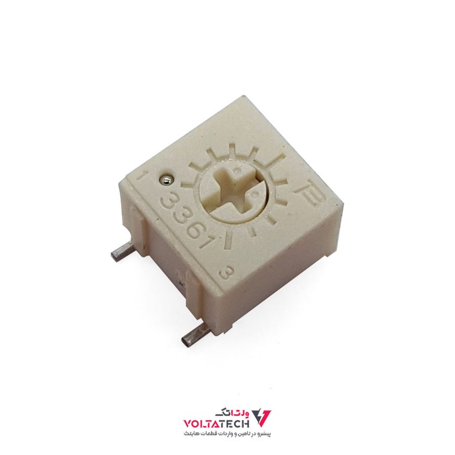 3361P پتانسیومتر 1K اهم SMD مدل 3361P