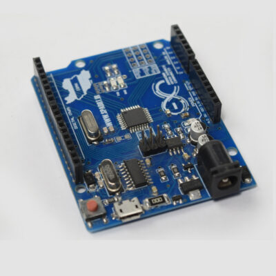 برد Arduino UNO ساخت ایران با پورت Micro USB، استفاده از ATmega328 SMD اورجینال و مبدل CH340G – کیفیت بالا، طراحی کاربردی و سازگار با نیاز روز.
