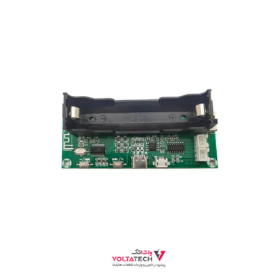 ماژول MP3 ZFX-BT001 بلوتوثی با آمپلی 2X3W و جاباتری 18650
