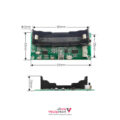 ماژول MP3 ZFX-BT001 بلوتوثی با آمپلی 2X3W و جاباتری 18650