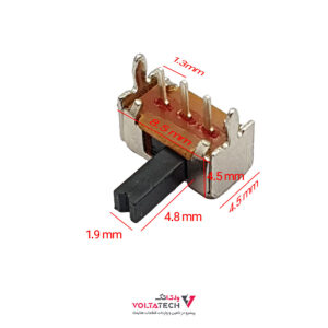 کلید کشوئی دوحالته SK-12D02-G5 R/A 3PIN