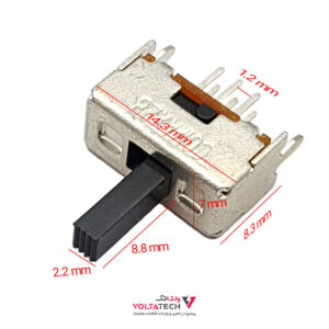 کلید کشوئی دوحالته SS-22D28-G9NS 6PIN