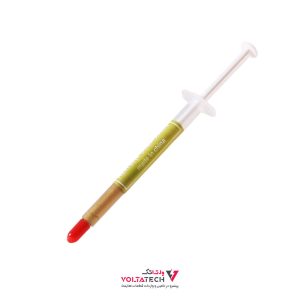 خمیر سیلیکون سرنگی 1 گرمی طلایی HC-161