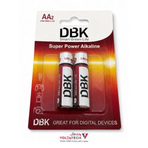 باتری قلمی شیرینگ استند 2 تایی برند DBK