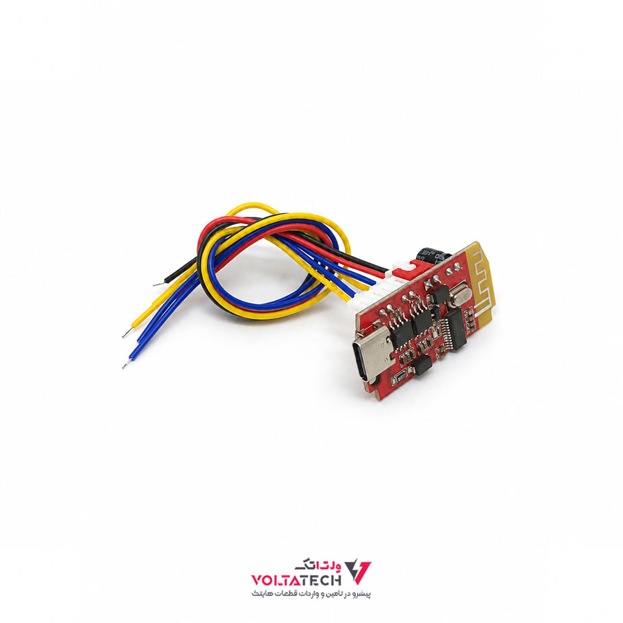 701663 ماژول آمپلی فایر 2x5W بلوتوثی مدل CT14+ / JZ-B5W2 دارای USB Type-C