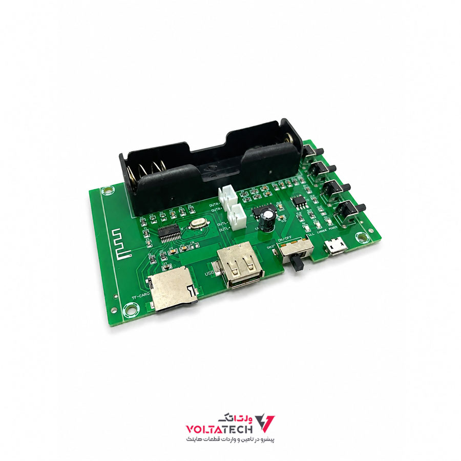 701677 ماژول آمپلی فایر بلوتوثی 10W با ورودی USB و TF Card مدل XH-A150