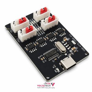 ماژول مبدل USB Type-C به TTL چهار کاناله با تراشه CH340N