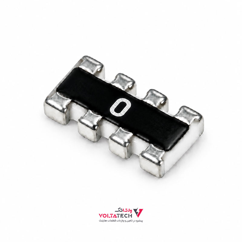 102778 مقاومت اری صفر اهم SMD 1206 مدل (4x603)