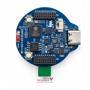 برد توسعه ESP32-S3-LCD-1.28 با نمایشگر گرد 1.28 اینچ