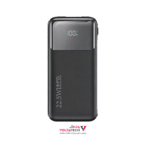 پاوربانک LEVINO 22.5W مدل N-18 با ظرفیت 20000mAh رنگ مشکی