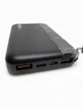 پاوربانک LEVINO 22.5W مدل N-65 با ظرفیت 10000mAh رنگ مشکی